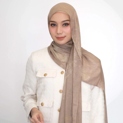 Canvas Series - Pashmina Printed Viscose Modal - breathable - soft - flowy - Pashmina Himoon