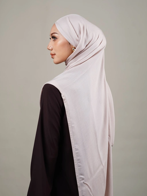 Image of Ruma Scarves Rose Pashmina Viscose