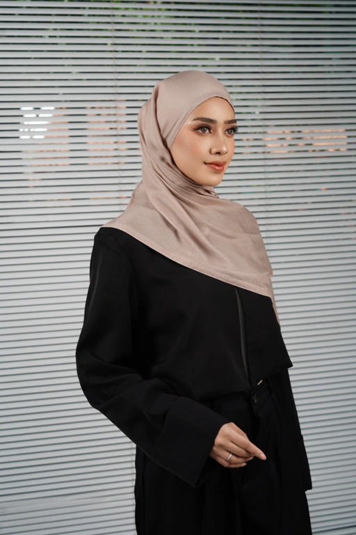 Image of Ruma Scarves Light Taupe Pashmina Viscose