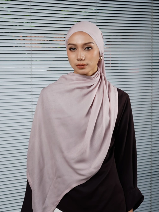 Image of Ruma Scarves Nude Pashmina Viscose