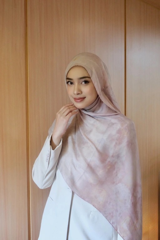 Image of Terra Series Ash Blush Pashmina Printed Modals