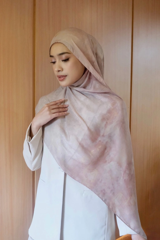 Image of Terra Series Ash Blush Pashmina Printed Modals