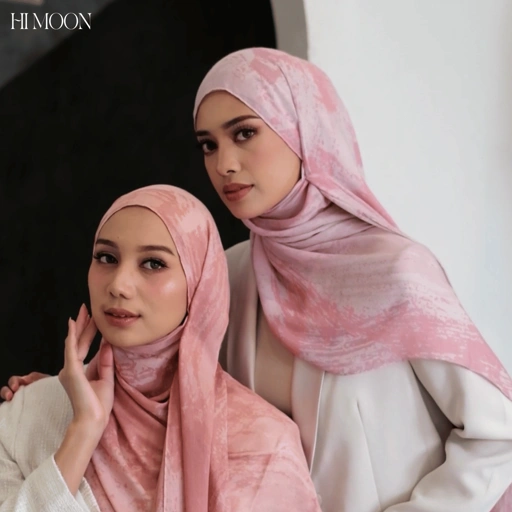 Canvas Series - Pashmina Printed Viscose Modal - breathable - soft - flowy - Pashmina Himoon