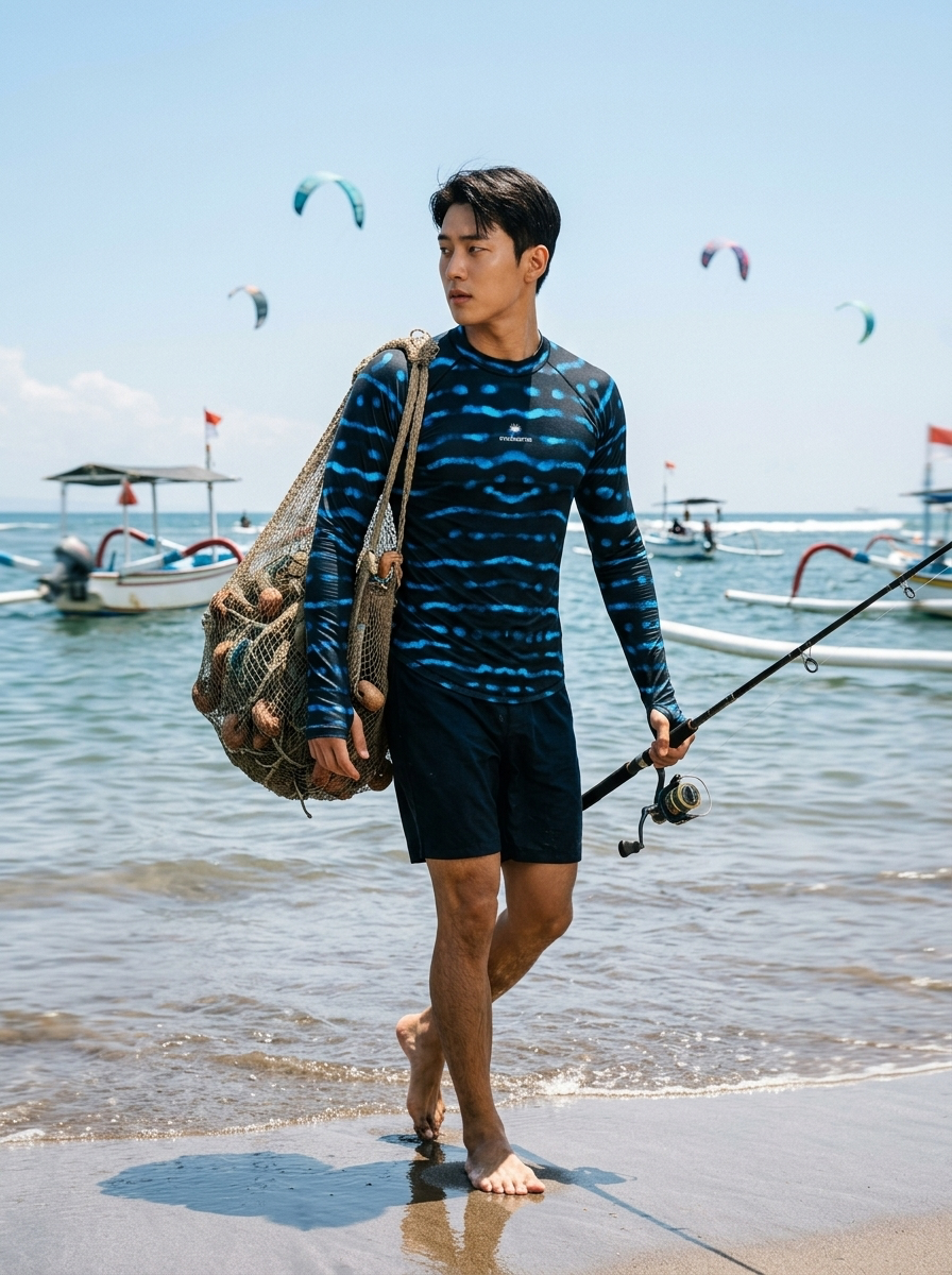 Rashguard Whale Shark for Men