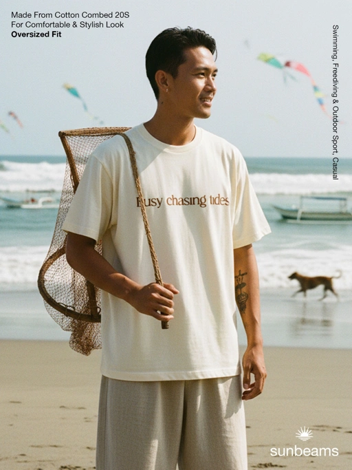 Image of Kaos Unisex Oversize 20S, Busy Chasing Tides