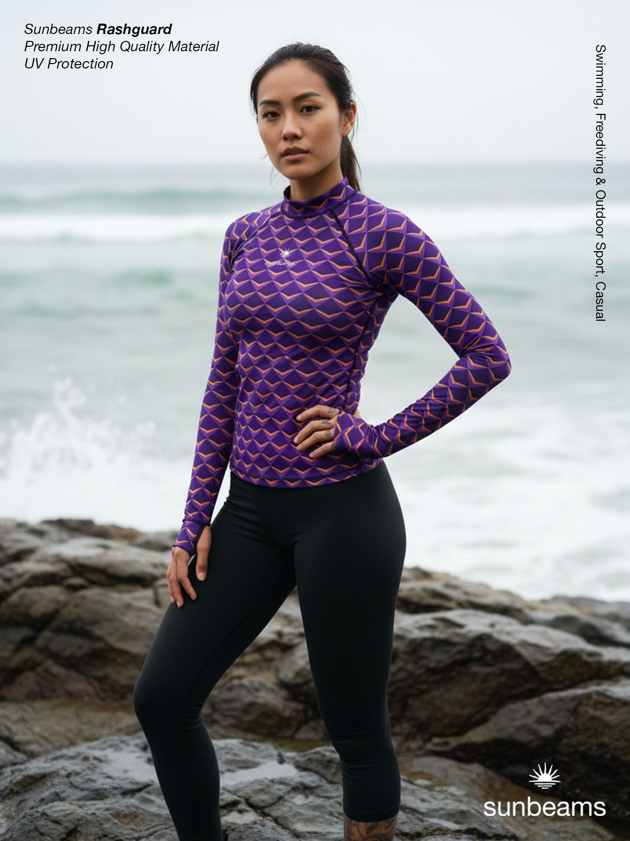 Rashguard Modern Mermaid
