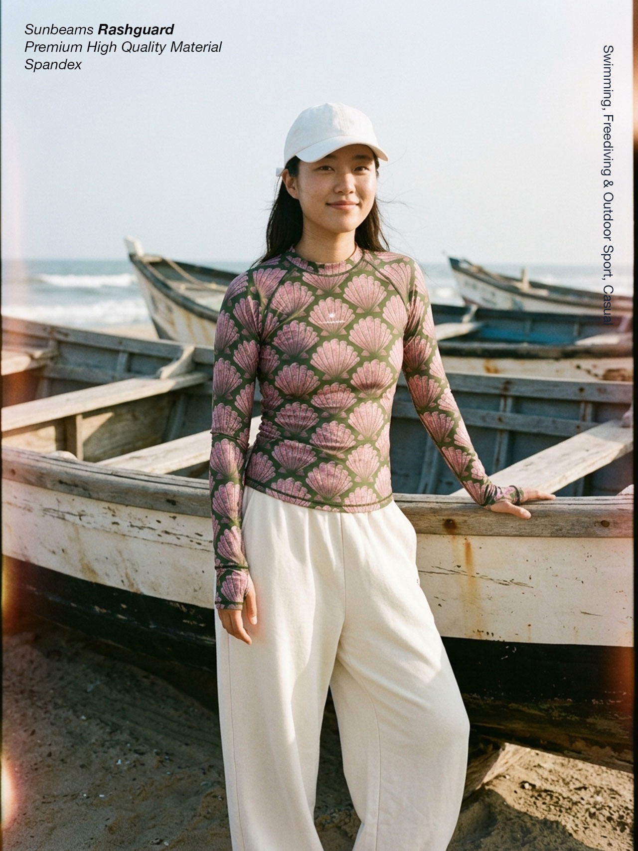 Rashguard Shell Strawberry Matcha