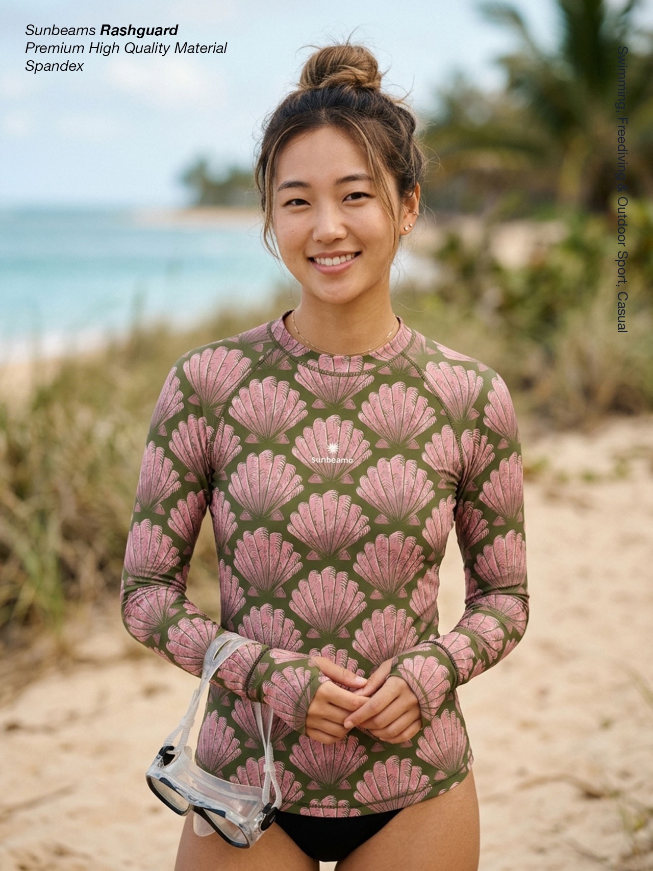 Rashguard Shell Strawberry Matcha