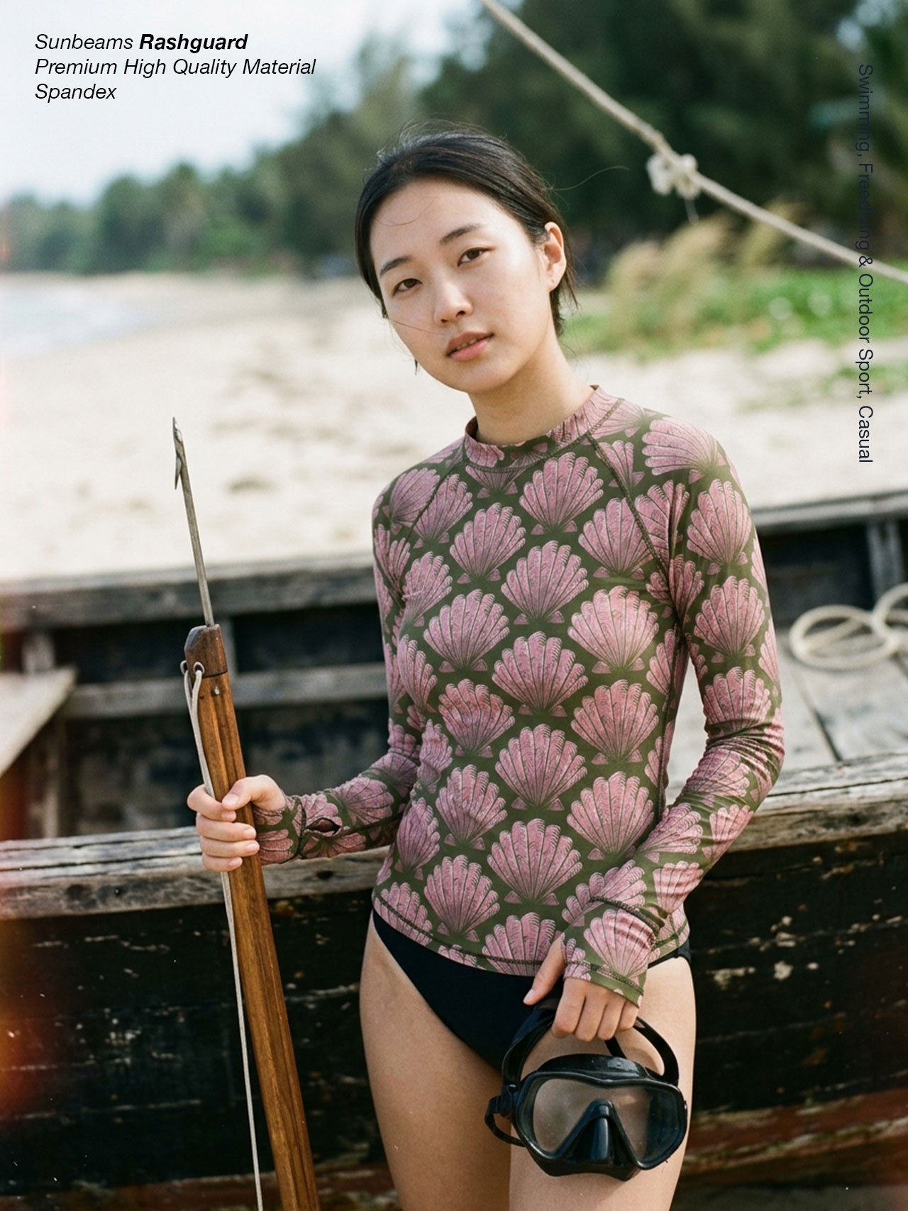Rashguard Shell Strawberry Matcha