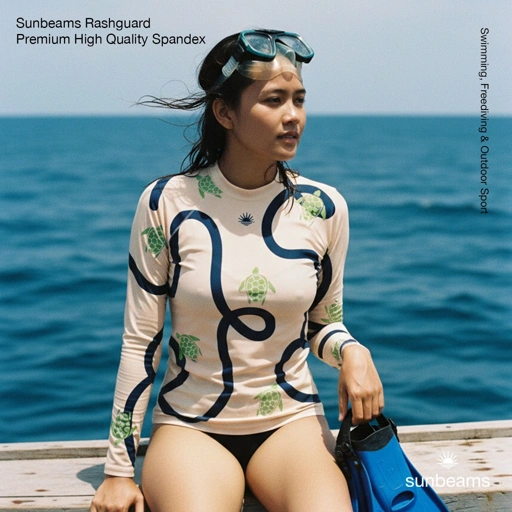 Image of Rashguard Starry Garis Dan Kura Kura