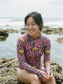 Rashguard Coral Garden Pink