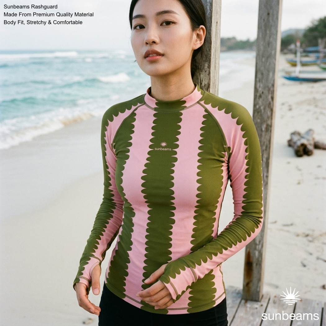 Rashguard Matcha Shorelines