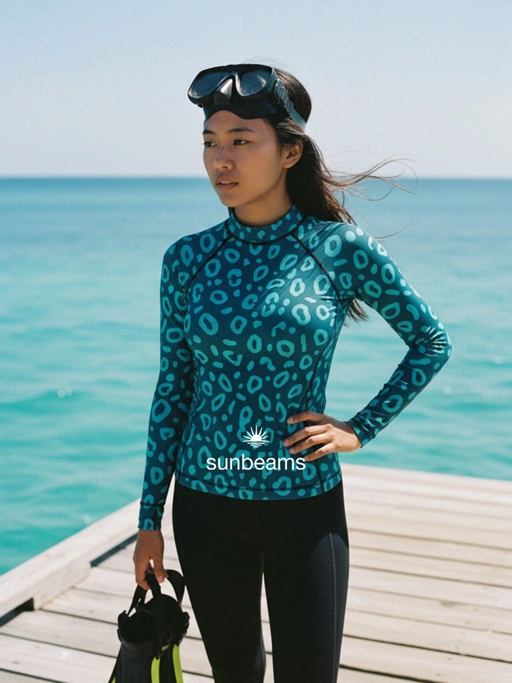 Image of Rashguard Eagle Ray Dark Tosqa