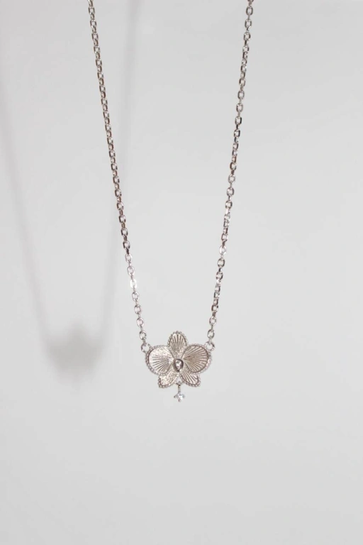 Image of 'ORCHIDEA' Textured Necklace 