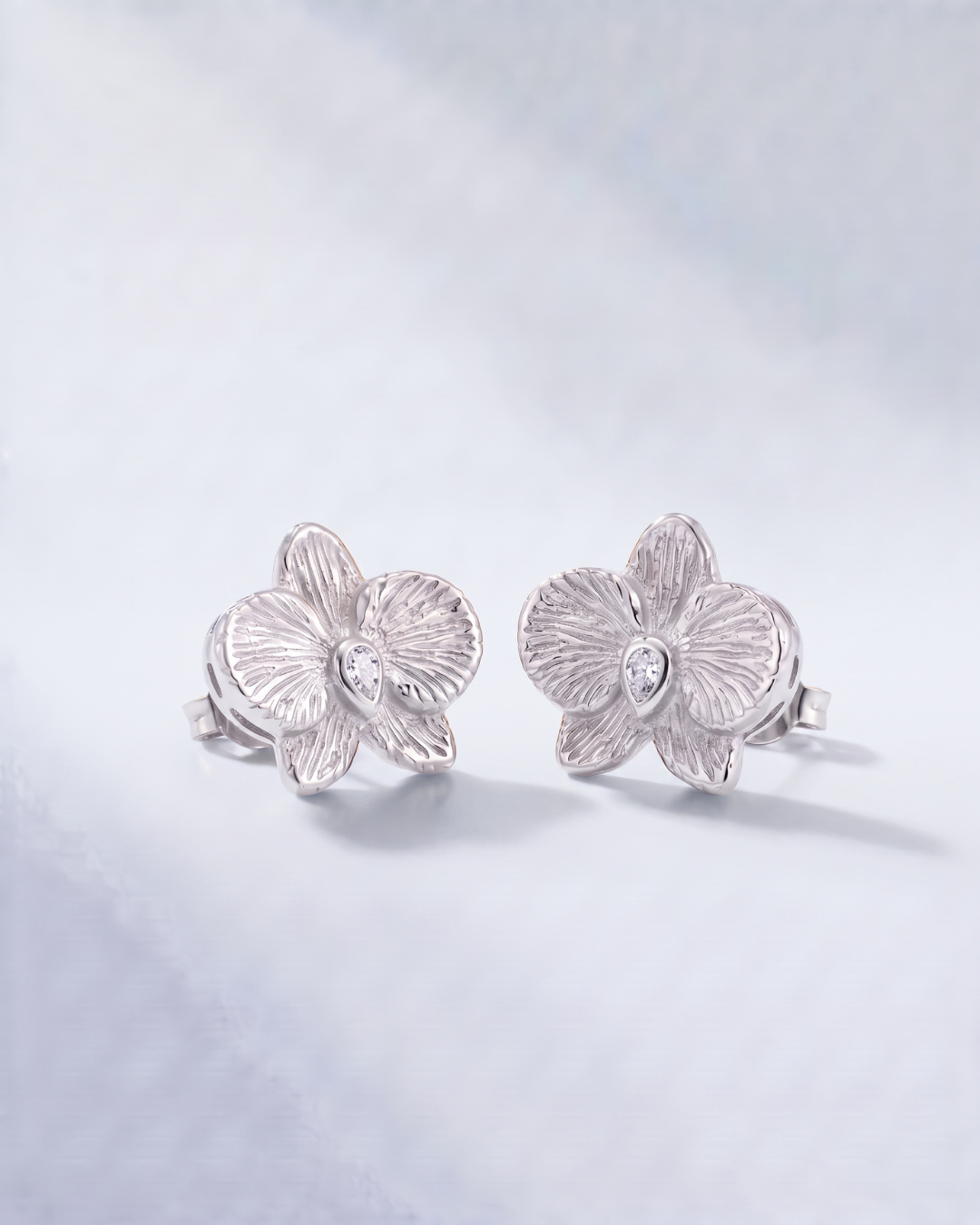 Silver Orchidea Earrings