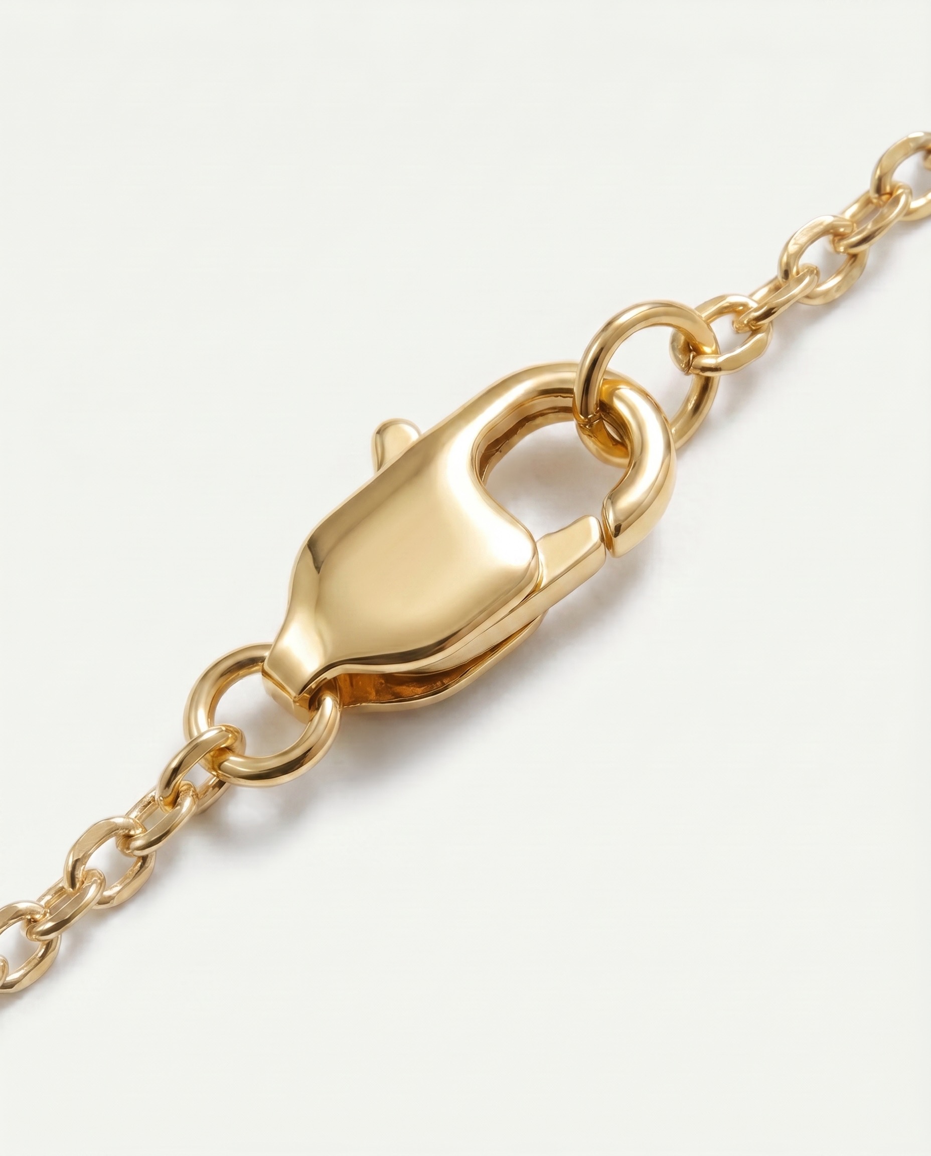 Gold 'Orchidea' Textured Necklace 