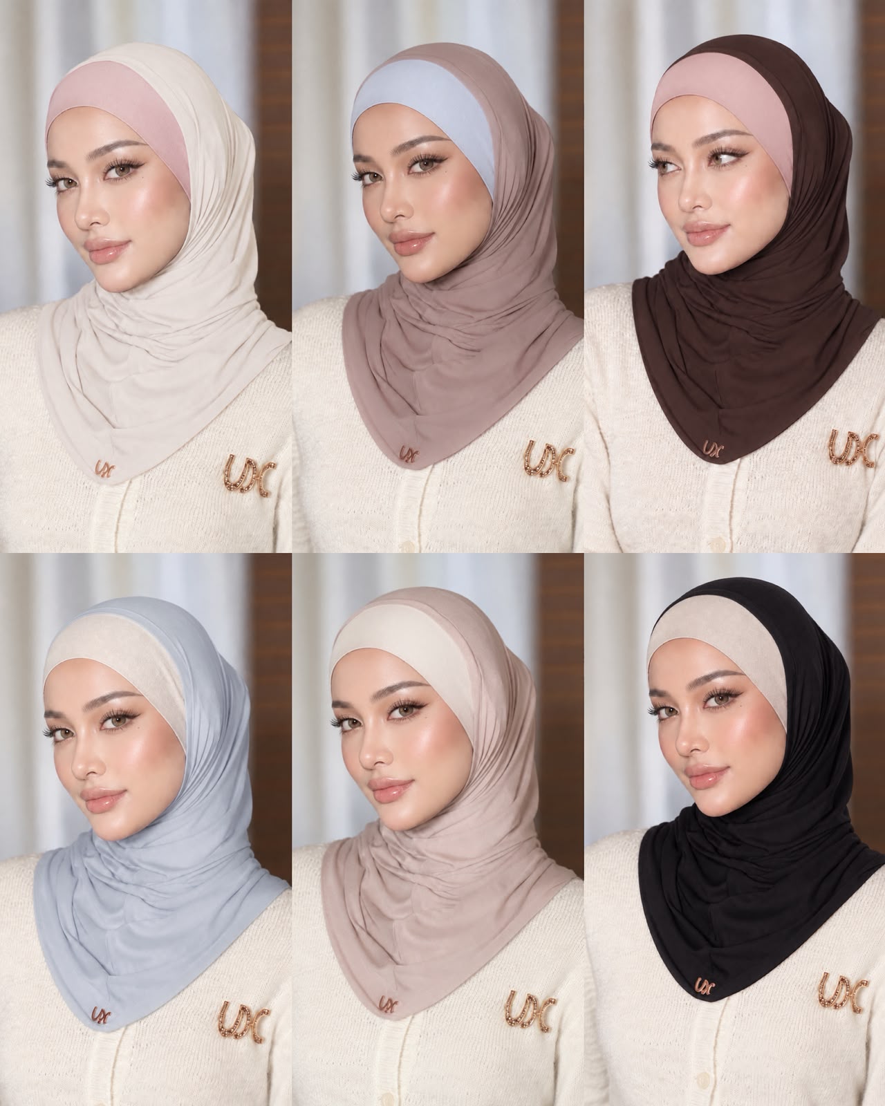 PO 3 Hari - Instan Bandana 2 Tone