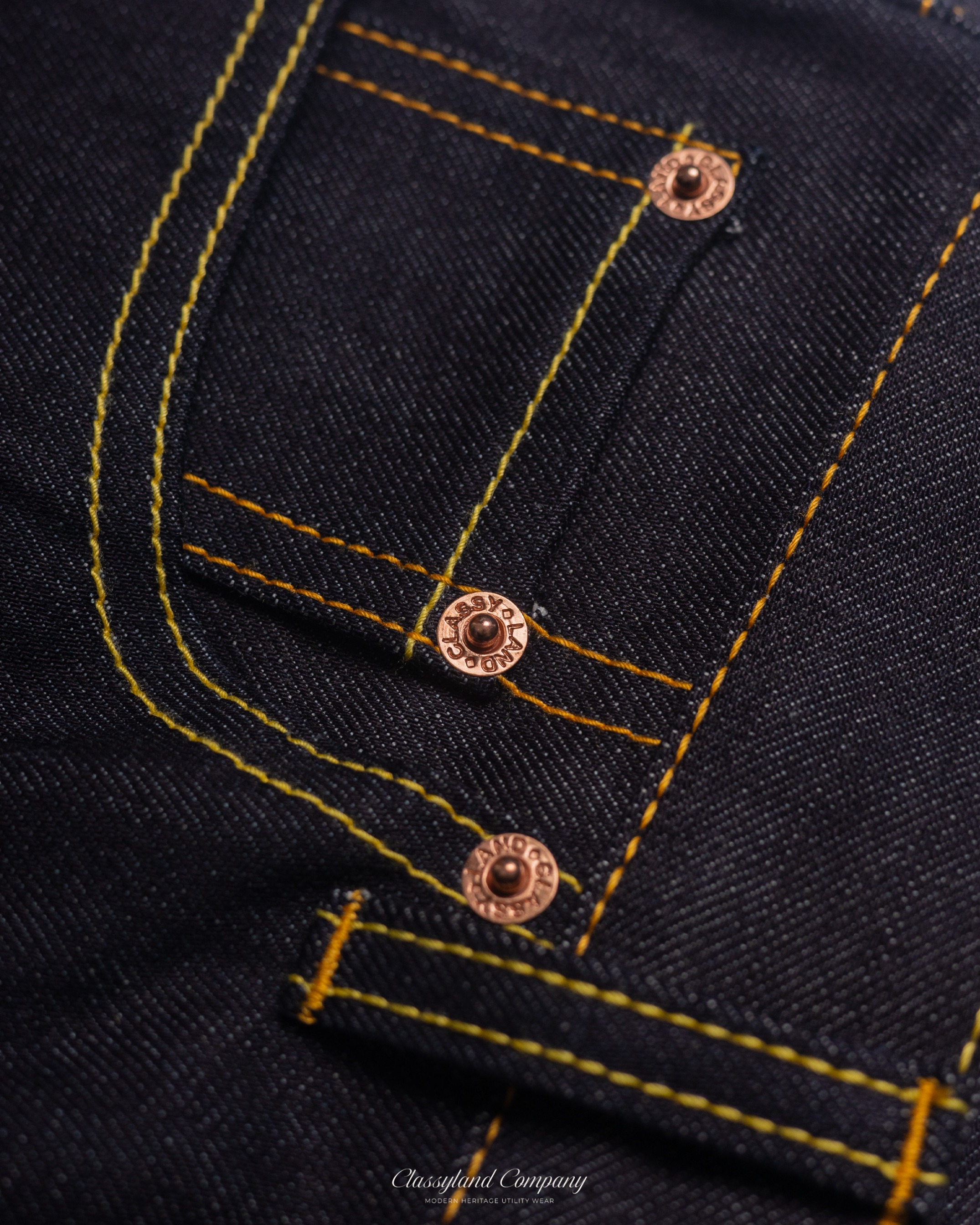 JD 101 Raw Denim Non Selvedge 15oz Sanforized
