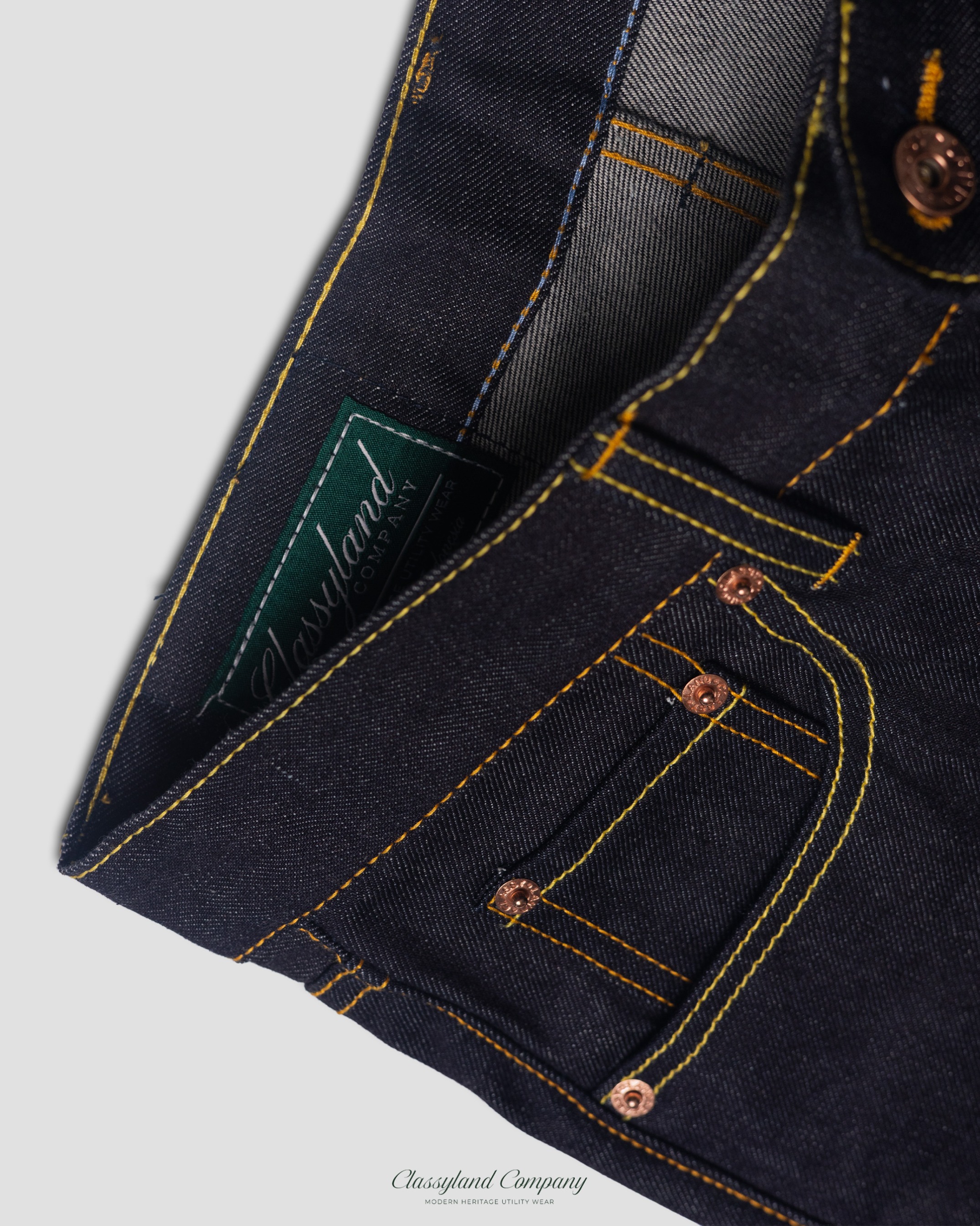 JD 101 Raw Denim Non Selvedge 15oz Sanforized