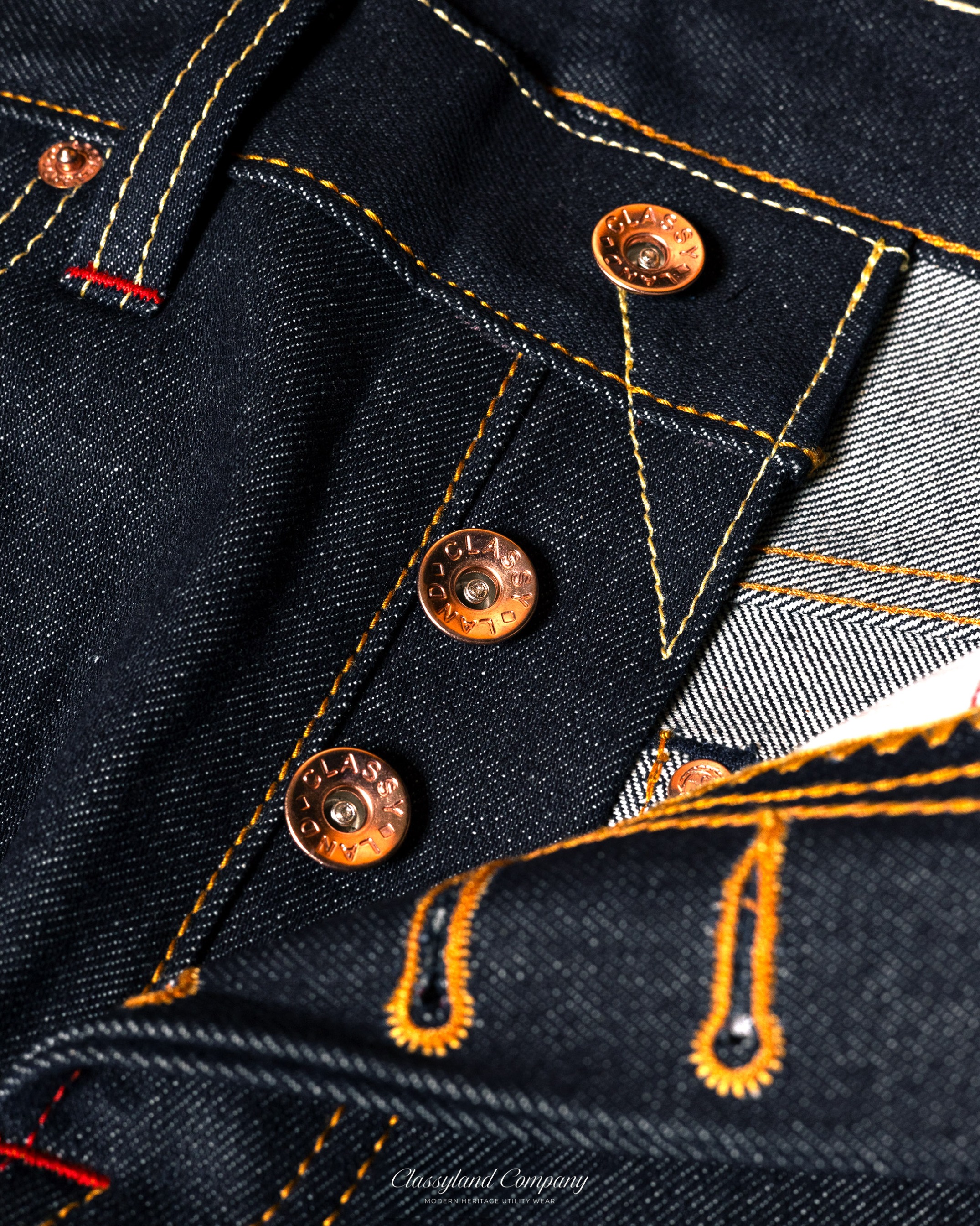 Carera Indigo 15oz Sanforized Red Line Selvedge