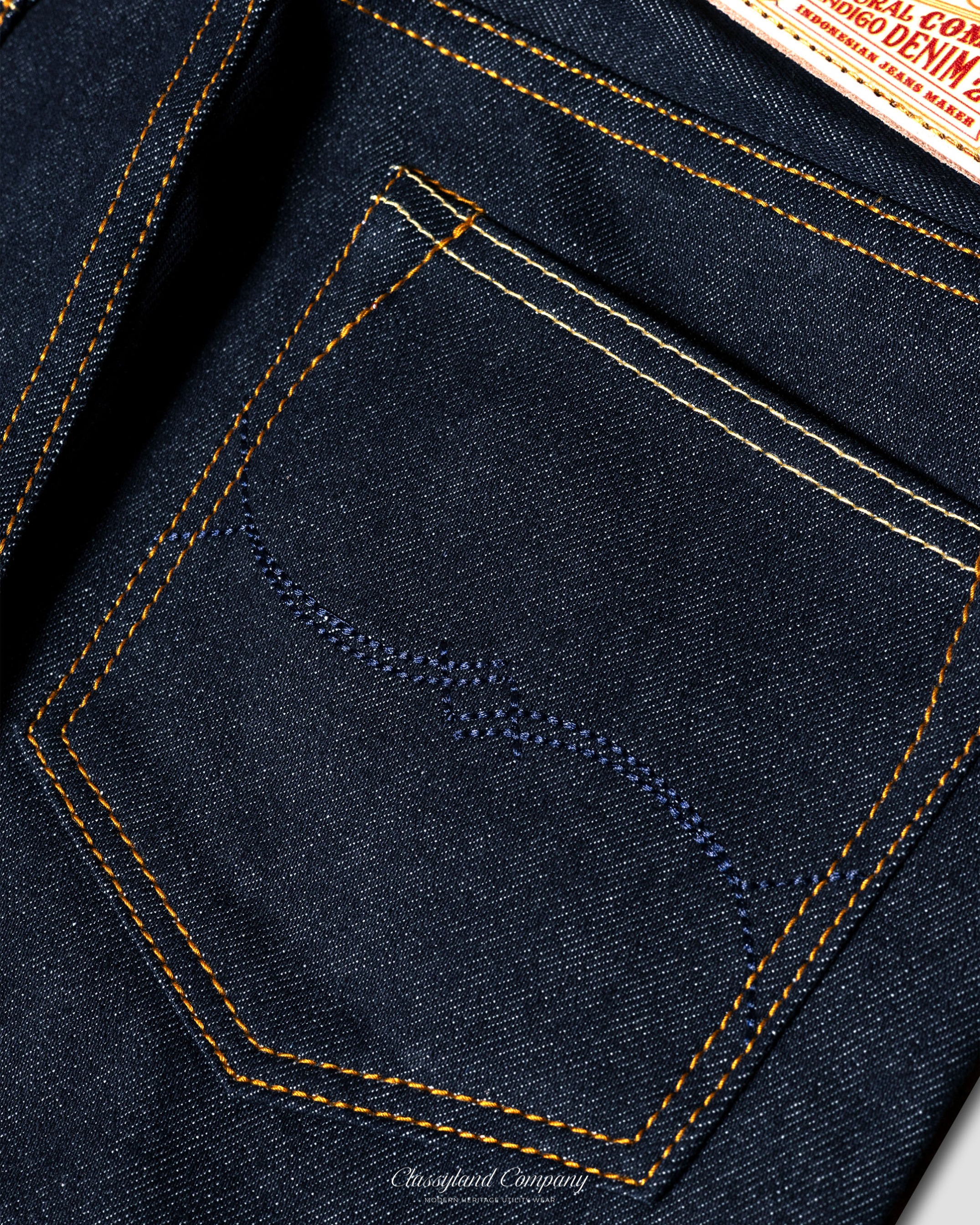 Carera Indigo 15oz Sanforized Red Line Selvedge