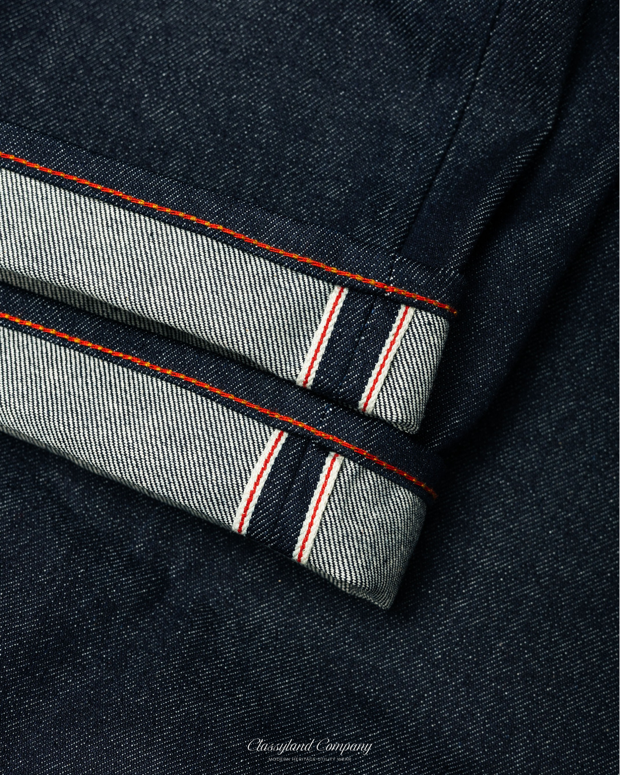 Cazador I Deep Indigo 15oz Sanforized Red Line Selvedge
