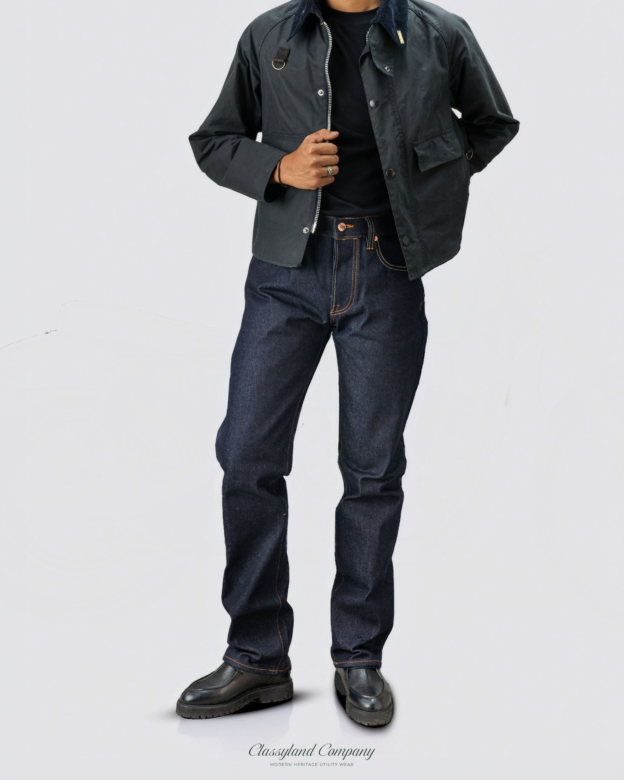 Cazador I Deep Indigo 15oz Sanforized Red Line Selvedge