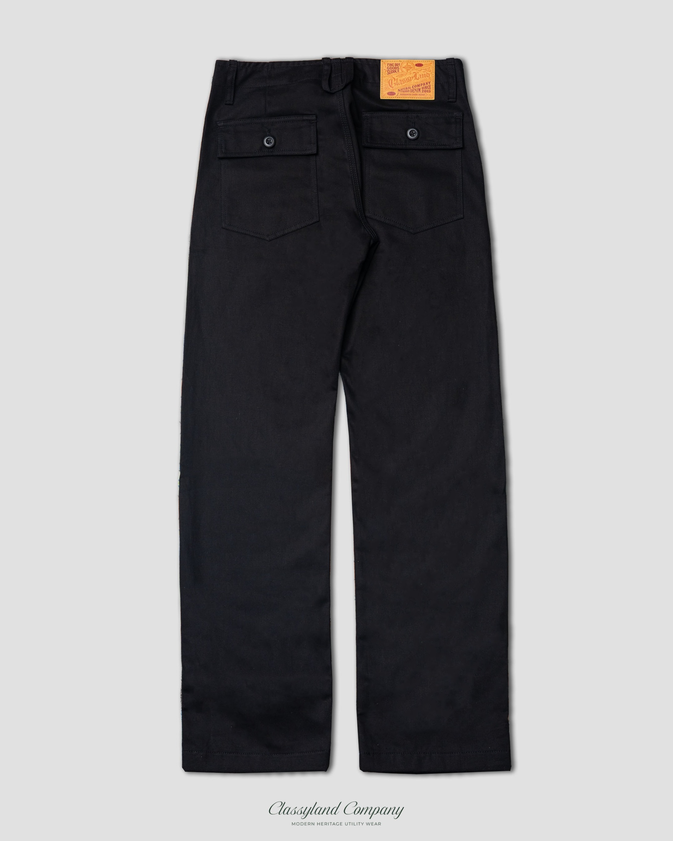 Tualang Utility Fatigue Pants Black