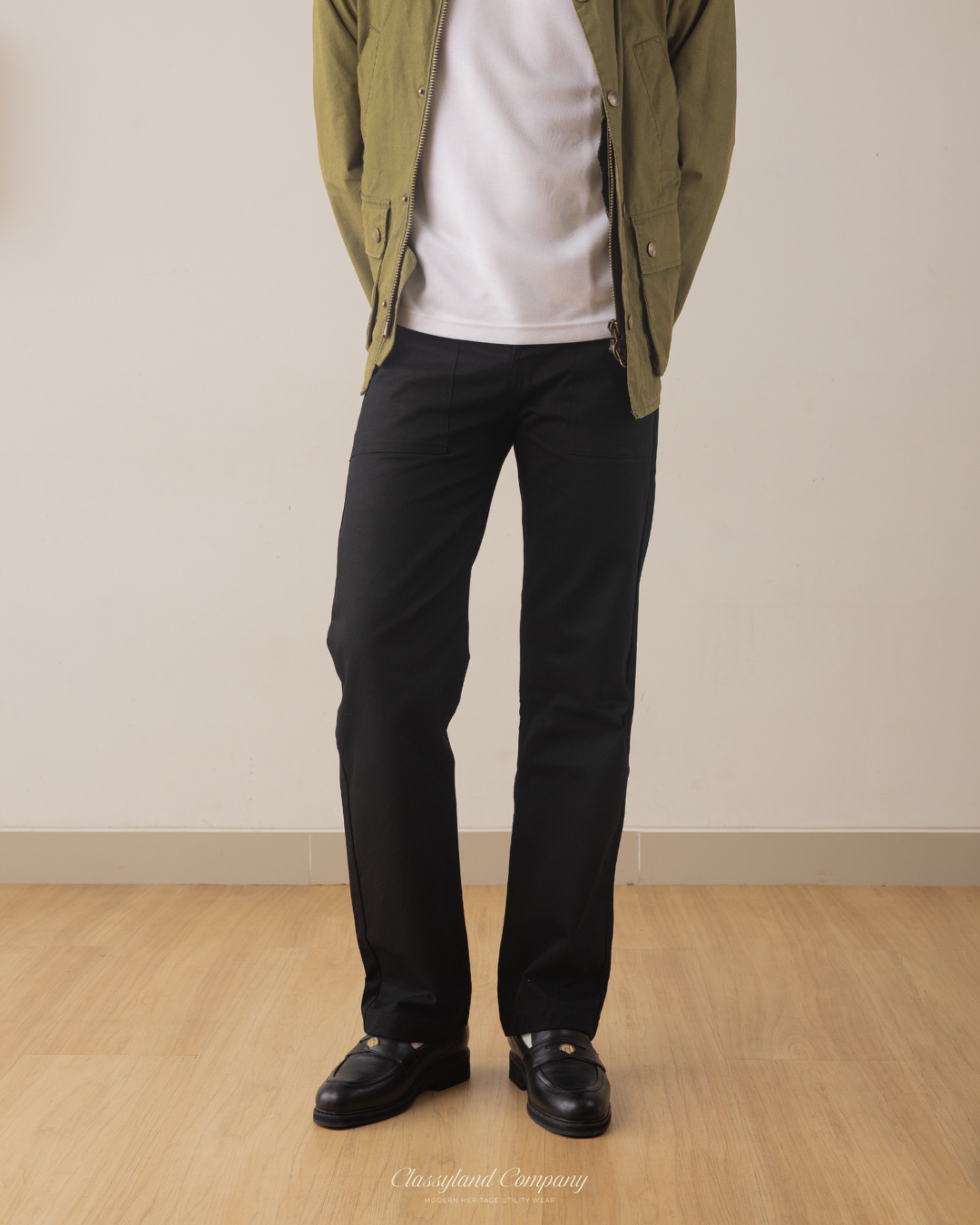 Tualang Utility Fatigue Pants Black