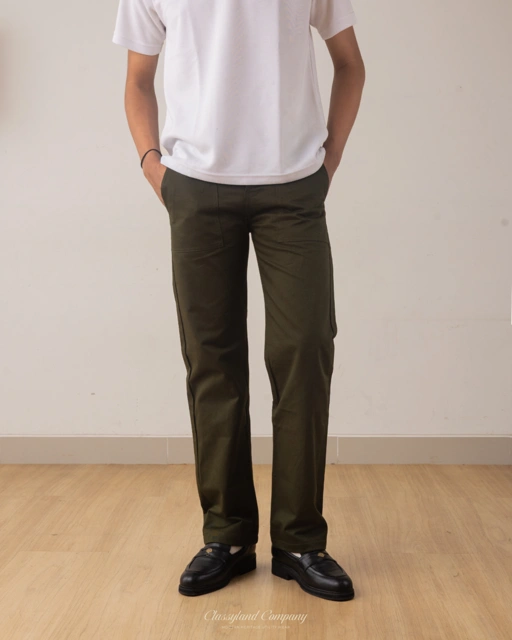 Image of Tualang Utility Fatigue Pants Olive