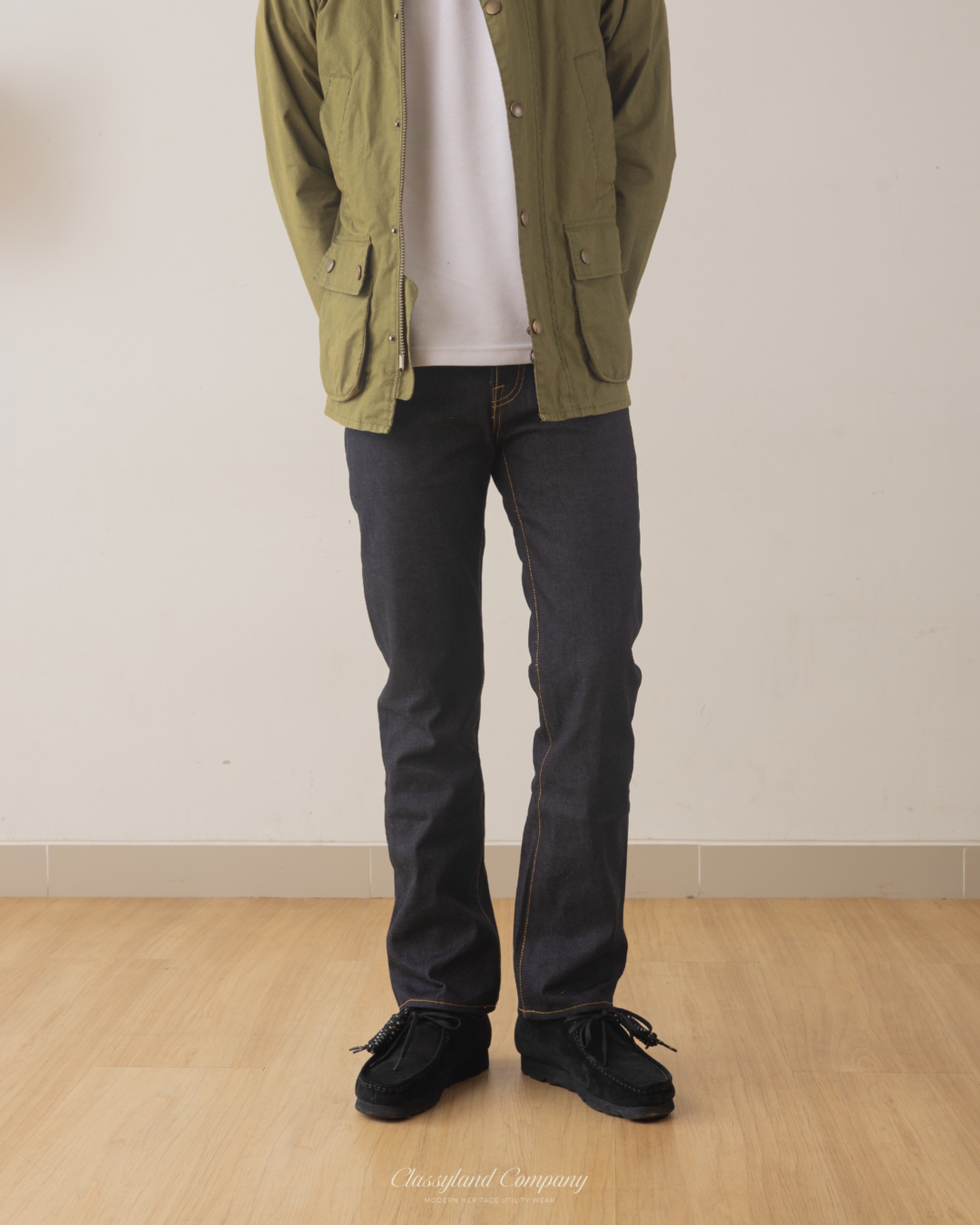 JD 101 Raw Denim Non Selvedge 15oz Sanforized