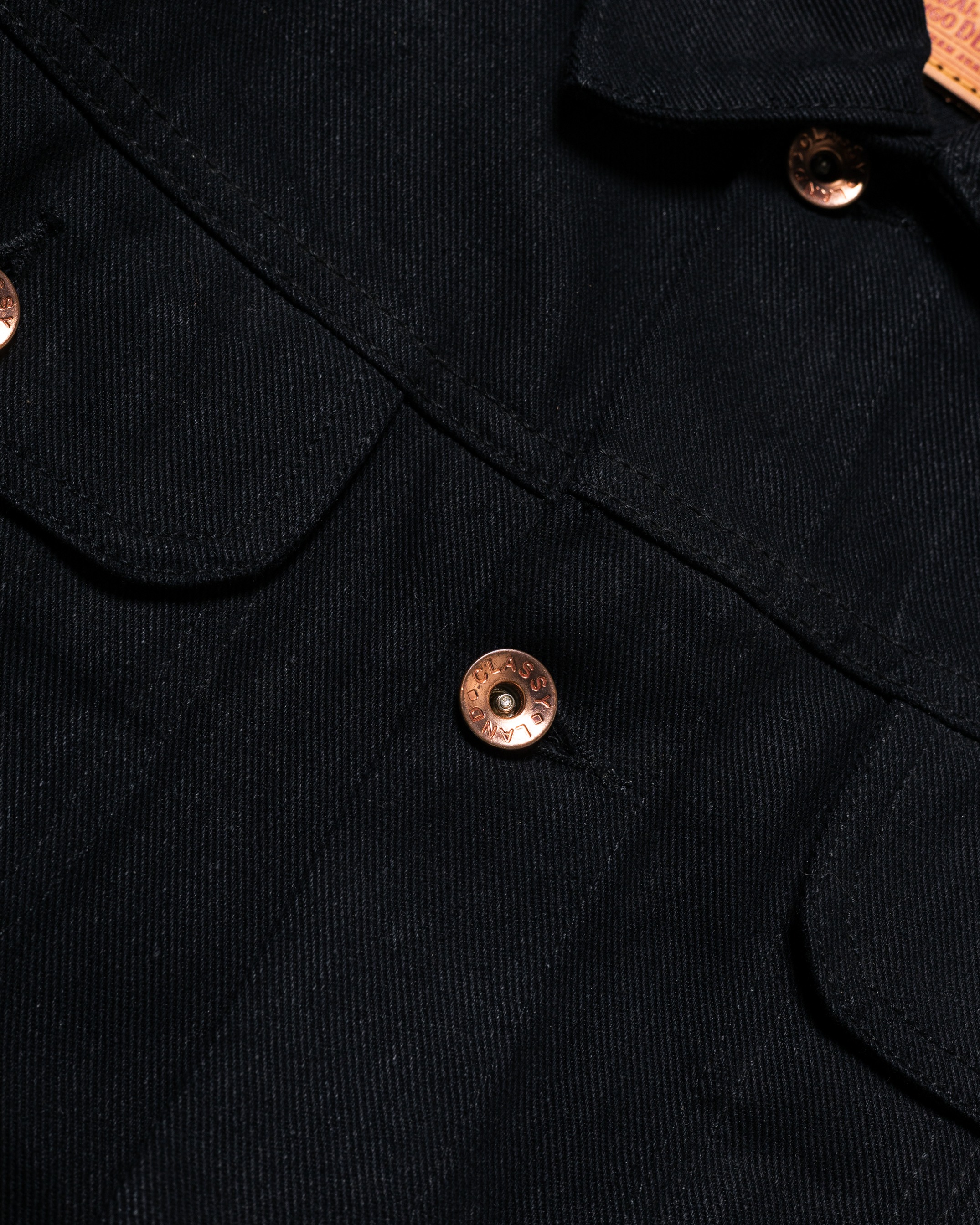 Patron Type I BlackxBlack Jacket Raw Denim