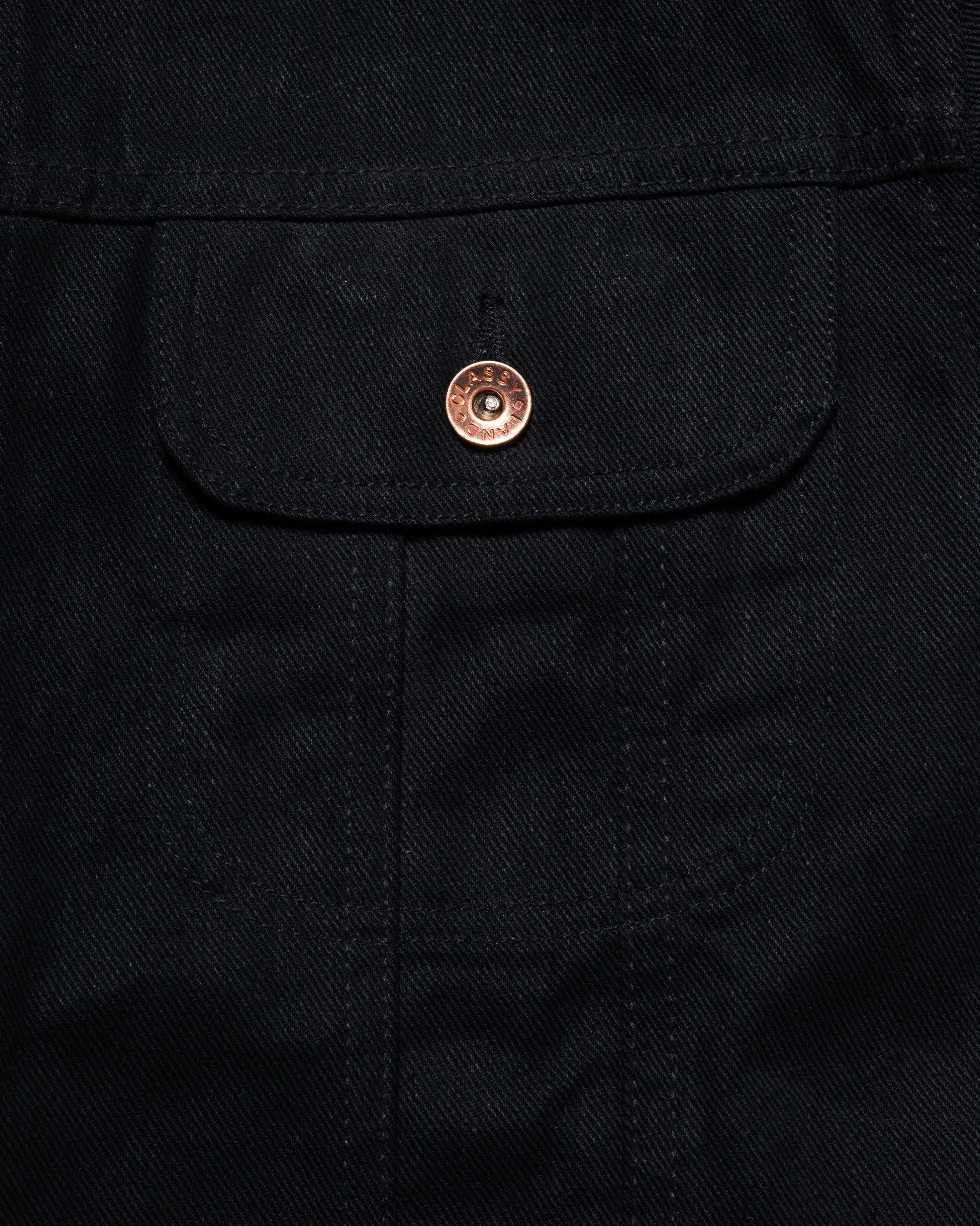 Patron Type I BlackxBlack Jacket Raw Denim