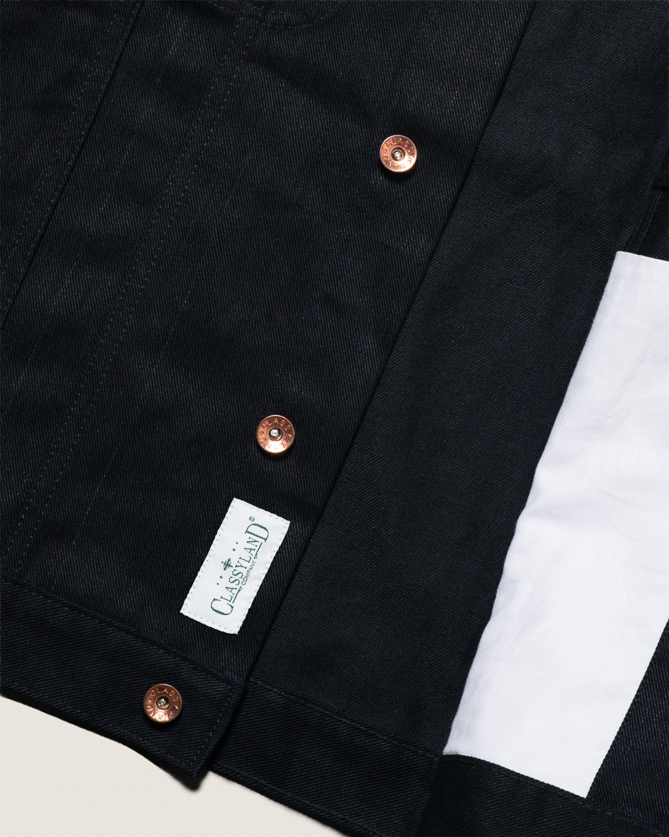 Patron Type I BlackxBlack Jacket Raw Denim