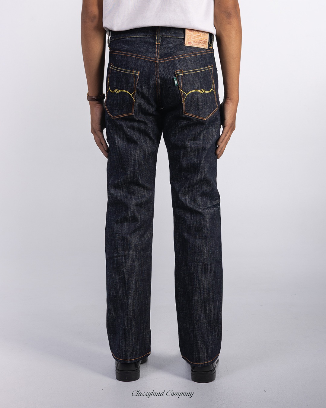 GC 19th Century Raw Denim Selvedge Slubby 17oz Sanforized