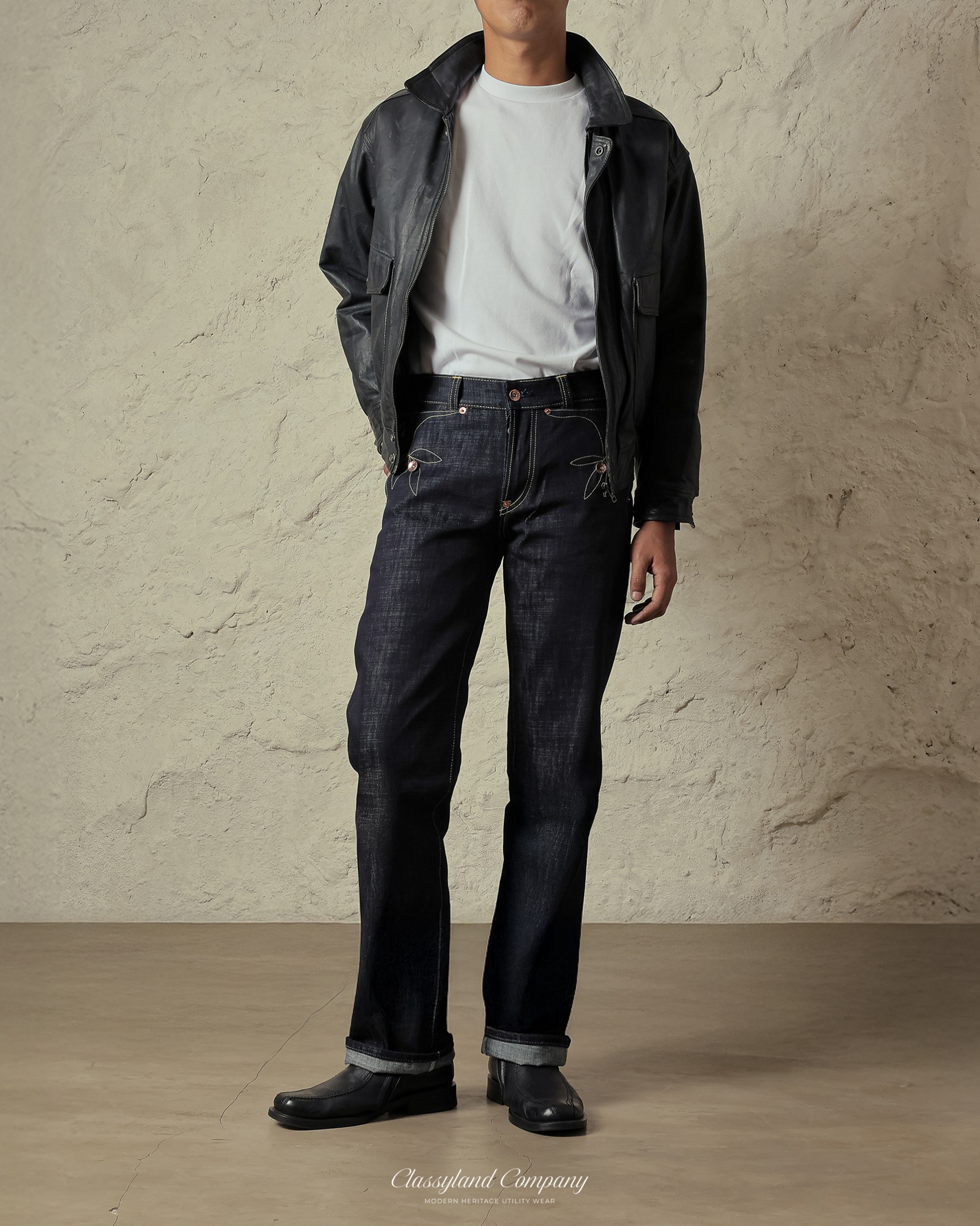 The Miners Raw Denim 14oz Sanforized