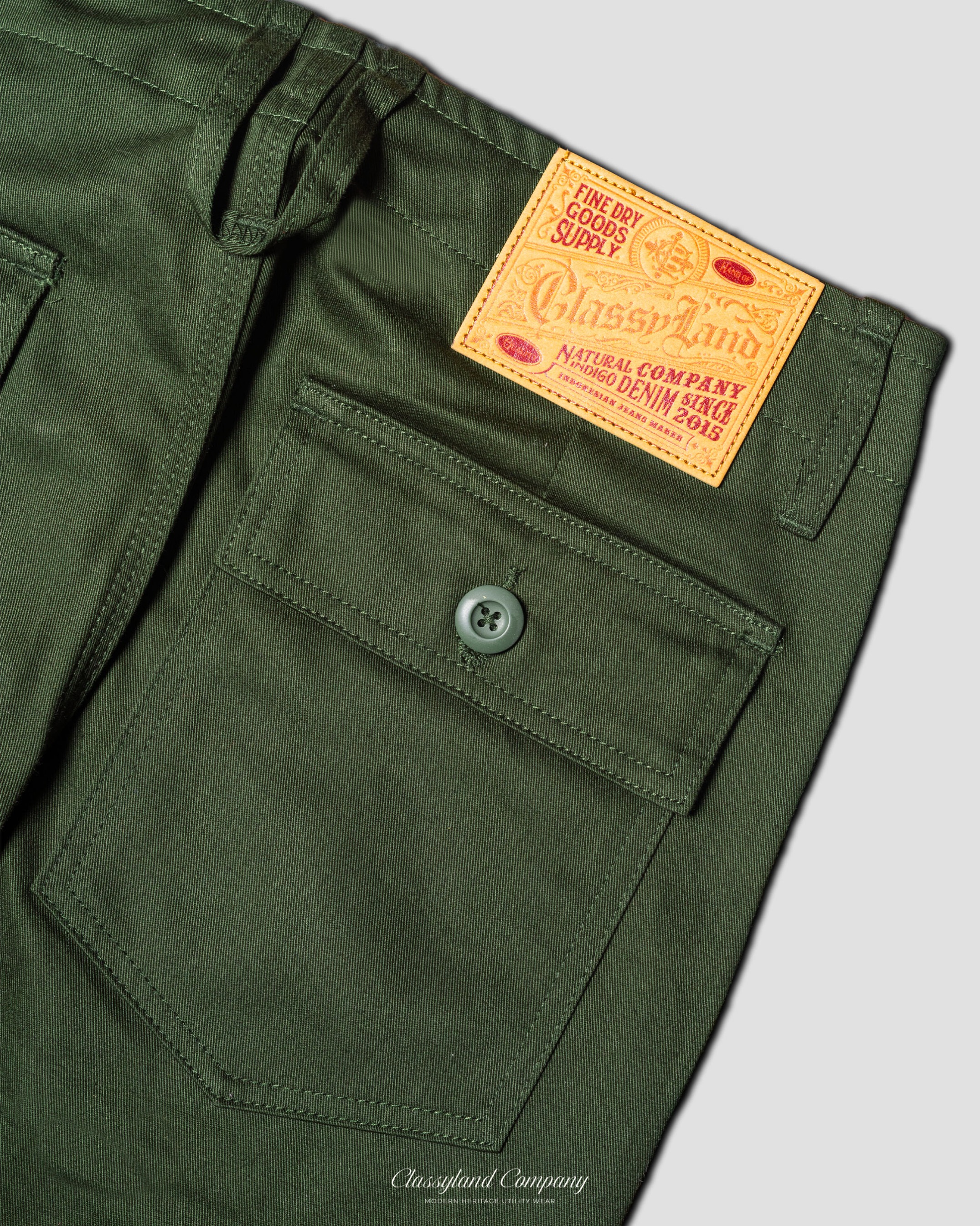 Tualang Utility Fatigue Pants Olive