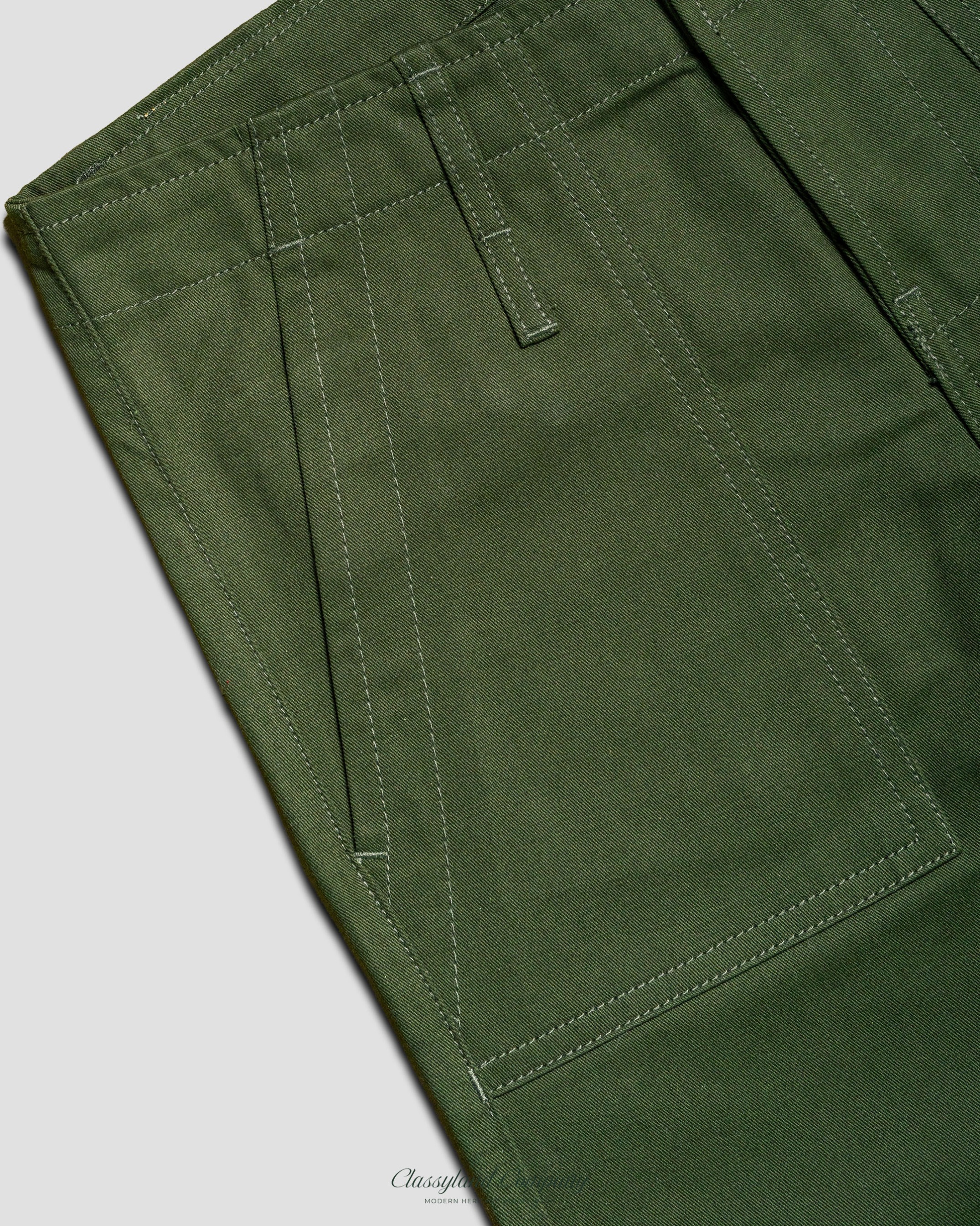 Tualang Utility Fatigue Pants Olive