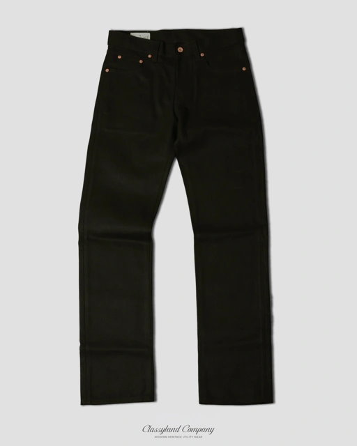 Image of Noirline Black x Black Raw Denim 14oz Sanforized Non Selvedge