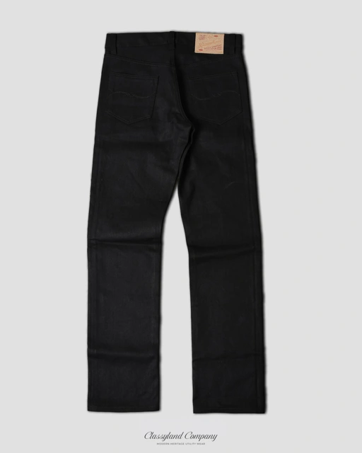 Image of Noirline Black x Black Raw Denim 14oz Sanforized Non Selvedge