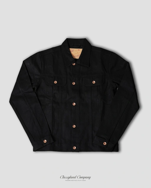 Image of Patron Type I BlackxBlack Jacket Raw Denim