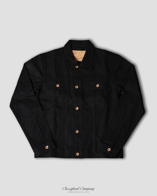 Image of Patron Type I BlackxBlack Jacket Raw Denim