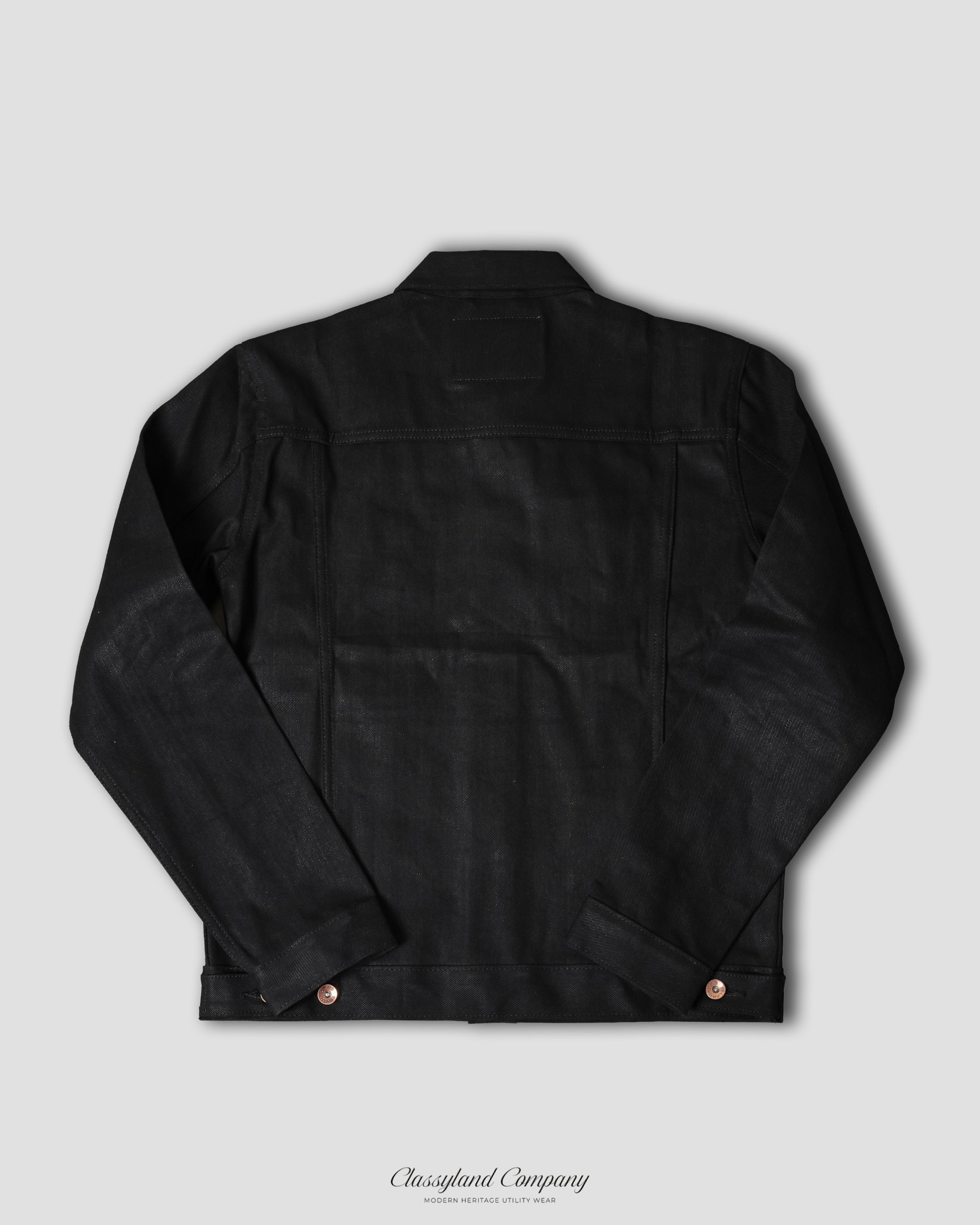 Patron Type I BlackxBlack Jacket Raw Denim
