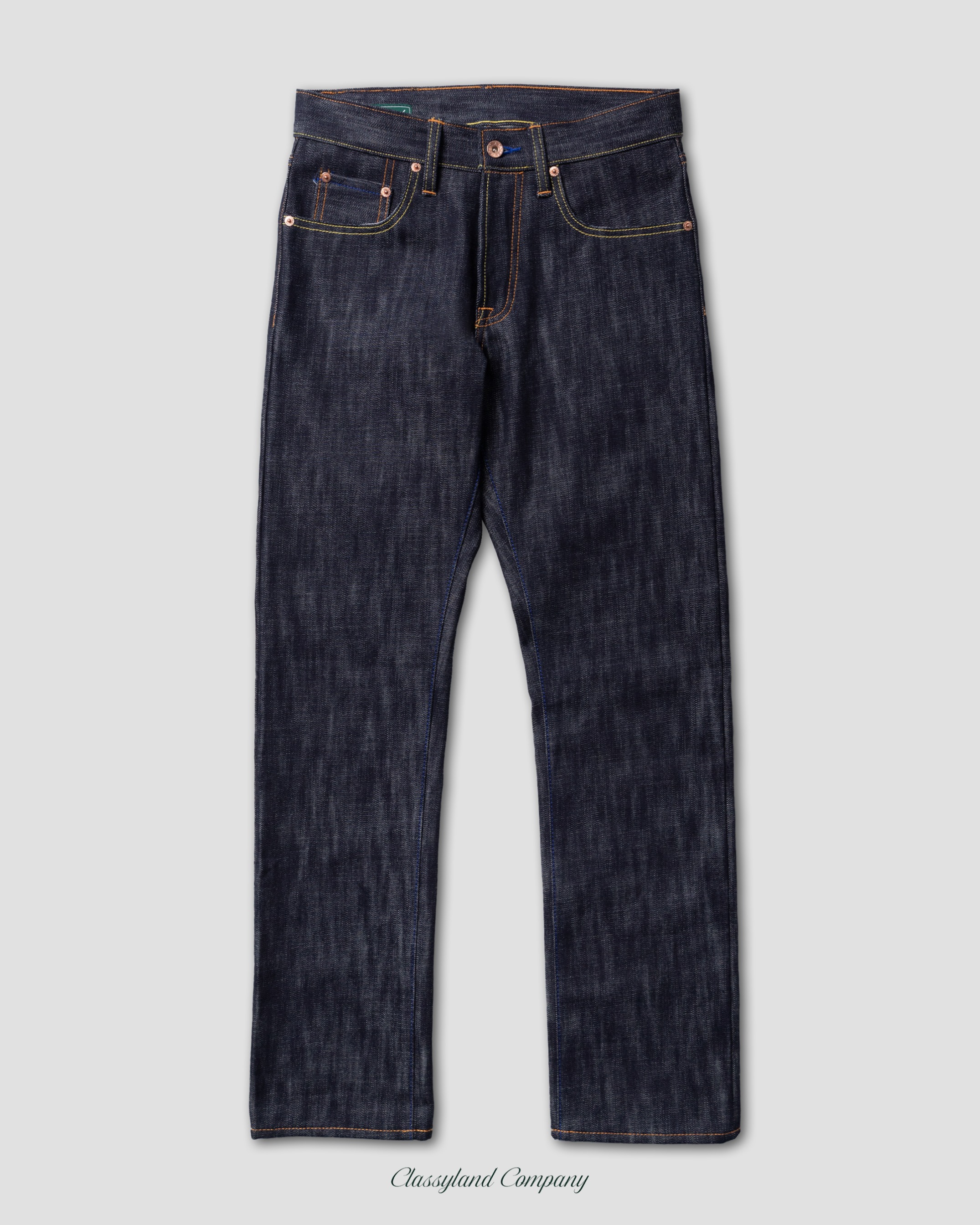 GC 19th Century Raw Denim Selvedge Slubby 17oz Sanforized