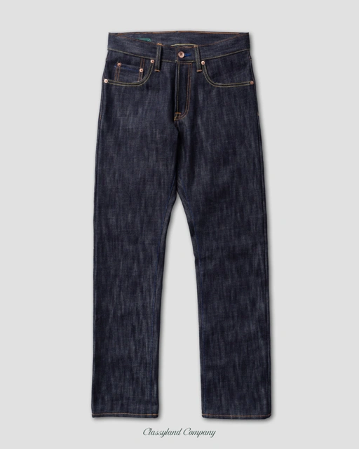 GC 19th Century Raw Denim Selvedge Slubby 17oz Sanforized