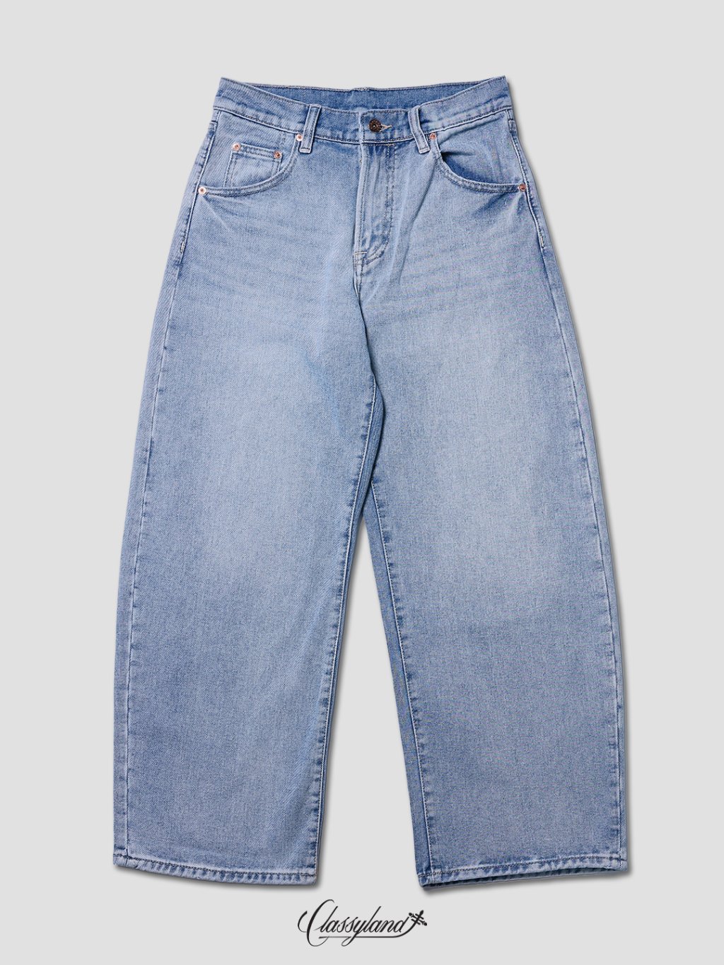 Weezer - Curved Baggy Jeans Pre-Washing