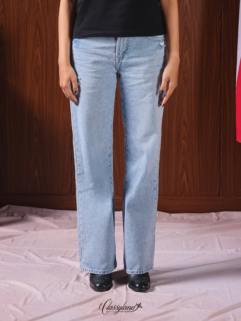 Weezer - Loose Cut Jeans Pre-Washing