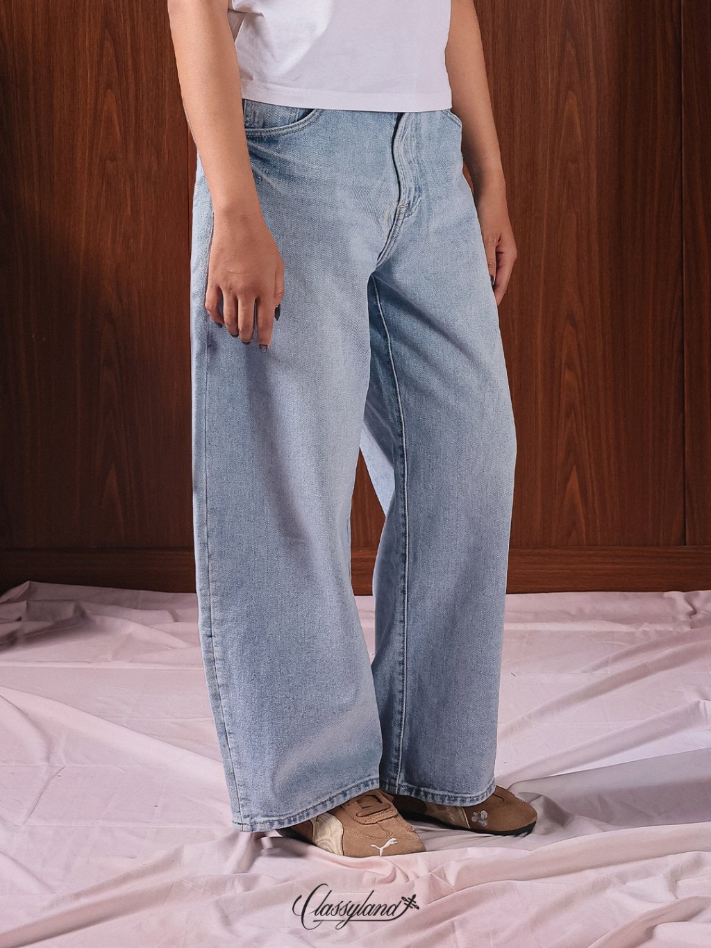 Weezer - Curved Baggy Jeans Pre-Washing