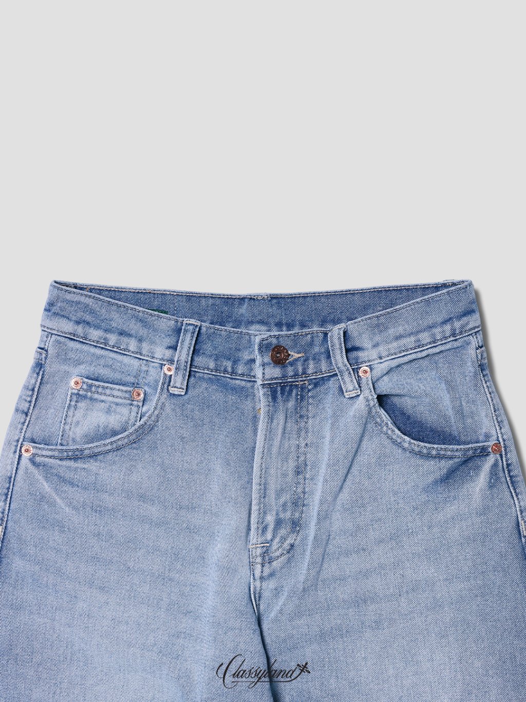 Weezer - Curved Baggy Jeans Pre-Washing