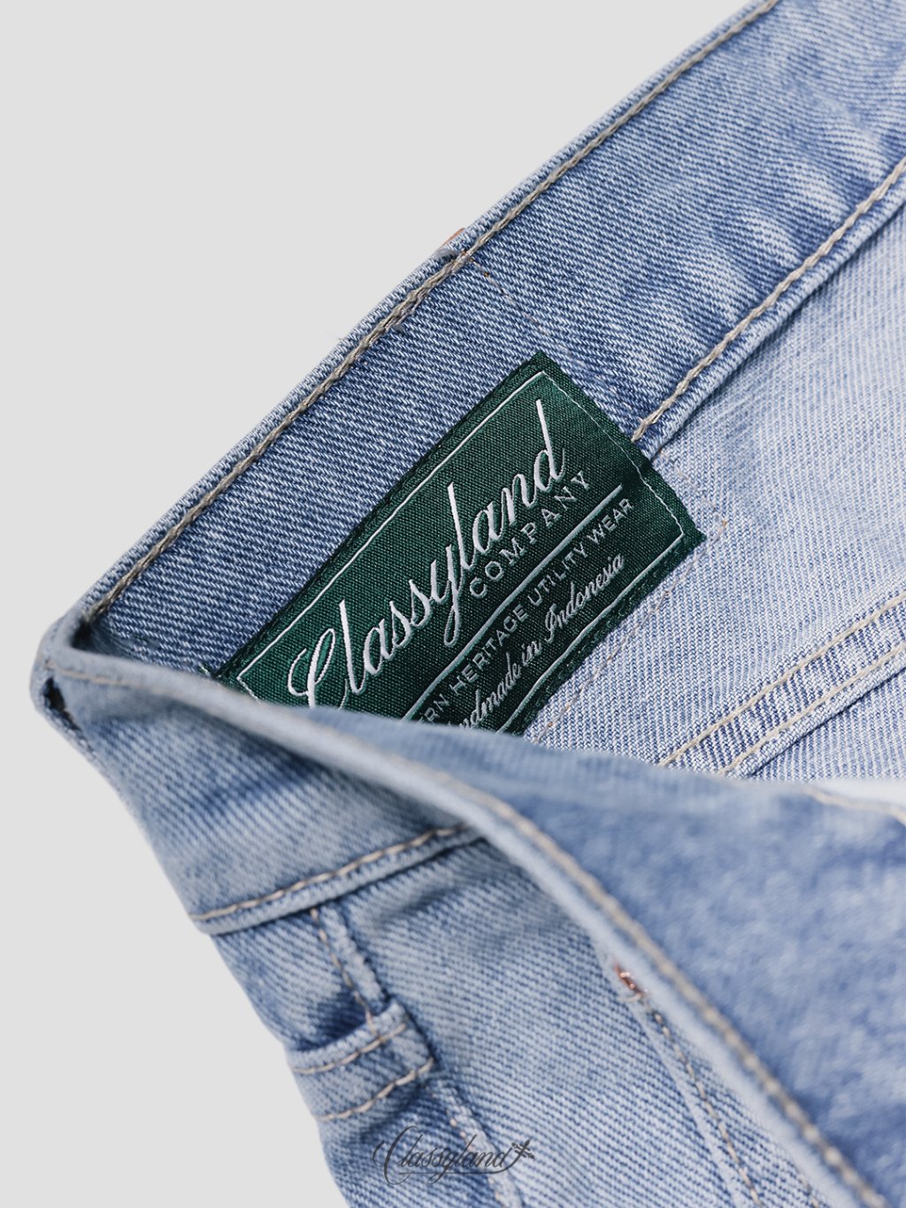 Weezer - Loose Cut Jeans Pre-Washing